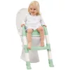 Thermobaby wc szűkítő lépcsős Kiddy Loo - Celadon zöld