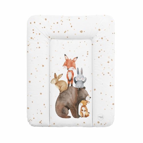 Ceba pelenkázólap puha kicsi 50x70cm BASIC - Forest Friends
