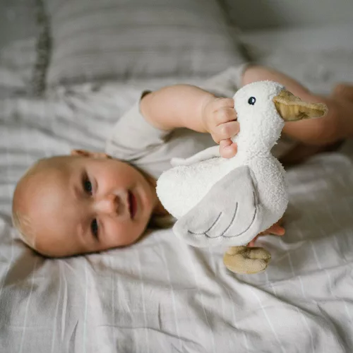 BabyOno csörgő Zoe - liba plüss 1554