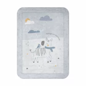 Kikkaboo polártakaró 110x140cm - zebra