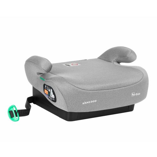 Kikkaboo ülésmagasító i-Go i-Size Beltfix 125-150cm - világosszürke