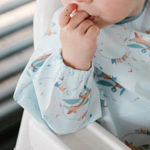 BabyOno előke hosszú ujjas vízálló 6hó-2év 1476/03 - Plane