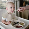 BabyOno etetőkanál szilikon flexibilis - bézs 785/04