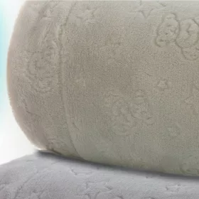   Gamberritos plüss takaró 80x110cm maci és csillag - bézs 10878