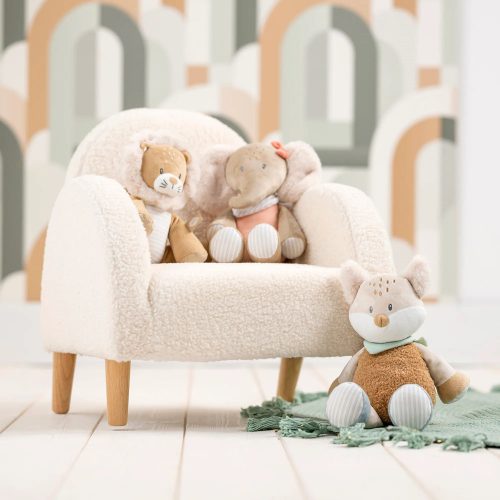 Nattou játék plüss 30cm Flo, Ernest and Oli - Flo, a róka