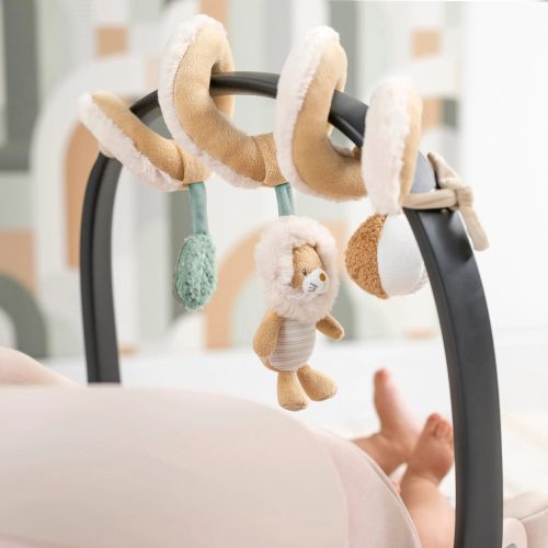 Nattou spirál plüss - Flo, Ernest and Oli