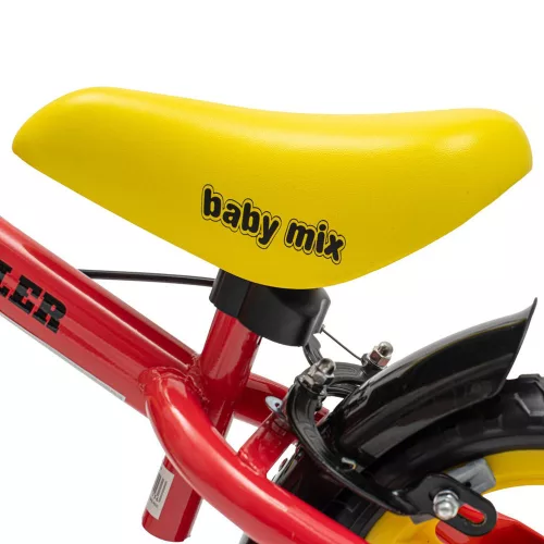 Baby Mix Traveller futóbicikli fékkel - piros