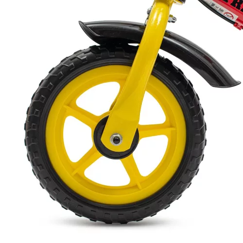 Baby Mix Traveller futóbicikli fékkel - piros