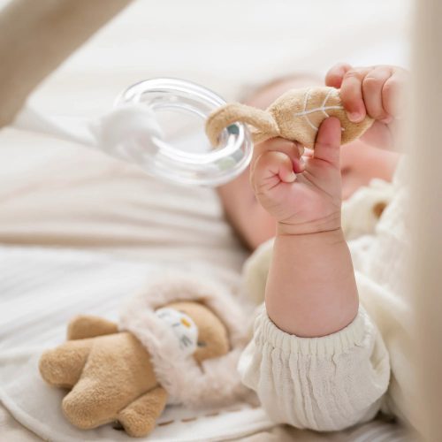 Nattou játszószőnyeg plüss - Flo, Ernest and Oli