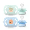 Philips AVENT Játszócumi Ultra Start 0-2hó fiús 2db - mintás