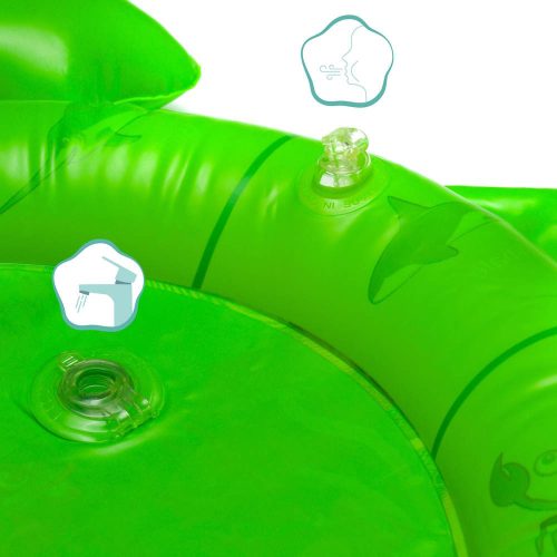 Fillikid játszószőnyeg felfújható és vízzel tölthető Teknős zöld XG-G02