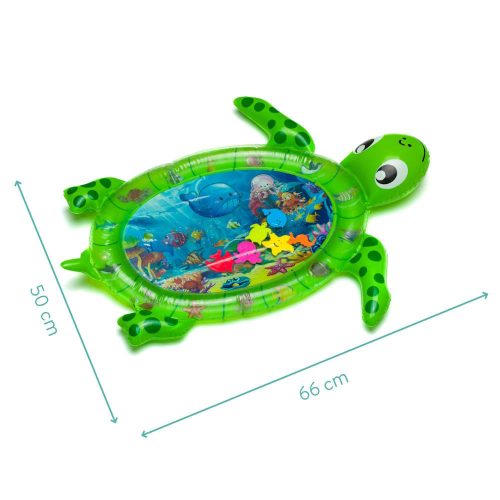 Fillikid játszószőnyeg felfújható és vízzel tölthető Teknős zöld XG-G02