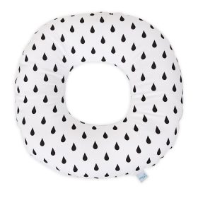 Ceba szülés utáni ülőpárna - Fánk csepp fekete-fehér