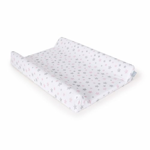 Ceba pelenkázólap huzat pamut (50x70-80) 2db/csomag - Candy pink pink csillagos
