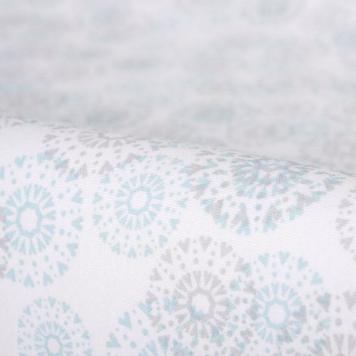 Ceba pelenkázólap huzat pamut (50x70-80) 2db/csomag - Szürke Dande mandala