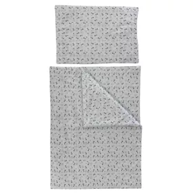   Soffi Baby ágynemű szett 2 részes 135x90 - 40x60cm Csillagok fehér
