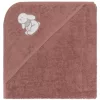 Fillikid Kapucnis törölköző 75x75 nyuszi 1032-52 - rózsaszín