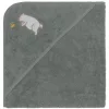 Fillikid Kapucnis törölköző 75x75 maci 1032-54 - zöld