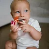 BabyOno Csörgő és rágóka karika - gyümölcsök 1594