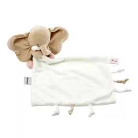 Nattou szundikendő FANFAN Doudou 27*27cm elefánt fehér