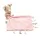 Nattou szundikendő FANFAN Doudou 27*27cm őzike pink