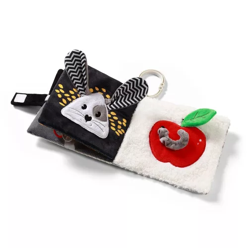 BabyOno Játékkönyv MOUSE puha kontrasztos 1679