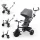 Kinderkraft tricikli Aston 2 Plus grey
