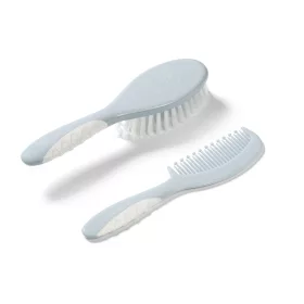 BabyOno Fésű-kefe puha sörtékkel - kék 570/05