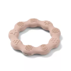 BabyOno Rágóka RING szilikon gyűrű - bézs 825/04