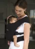 Ergobaby Embrace Hordozó: Pure Black / Fekete