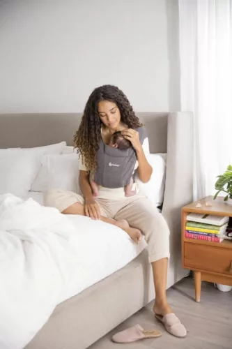 Ergobaby Embrace Hordozó: Heather Grey / Szürke