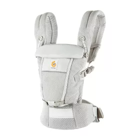   Ergobaby Adapt Soft Flex Mesh Hordozó: Pearl Grey / Gyöngy szürke