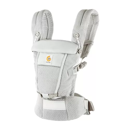 Ergobaby Adapt Soft Flex Mesh Hordozó: Pearl Grey / Gyöngy szürke