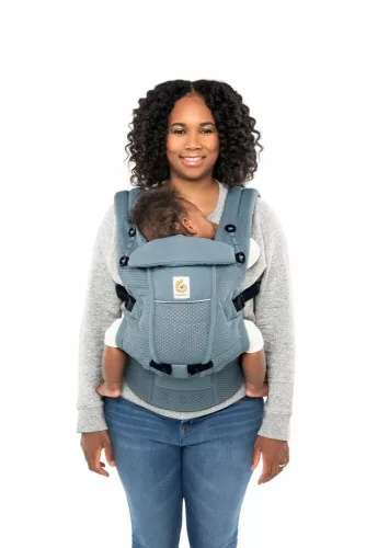 Ergobaby Adapt Soft Flex Mesh Hordozó: Slate Blue / Világos kék