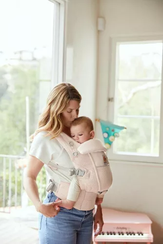 Ergobaby Adapt Soft Flex Mesh Hordozó: Pink Quartz / Pink