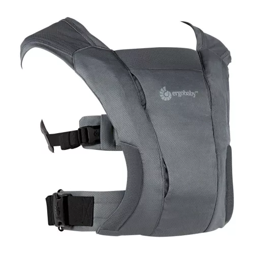 Ergobaby Embrace Hordozó Soft Air Mesh: Washed Black / Mosott fekete