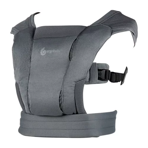 Ergobaby Embrace Hordozó Soft Air Mesh: Washed Black / Mosott fekete