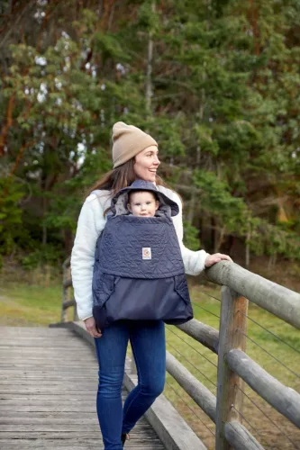 Ergobaby All Weather Hordozó takaró - Charcoal / Szürke