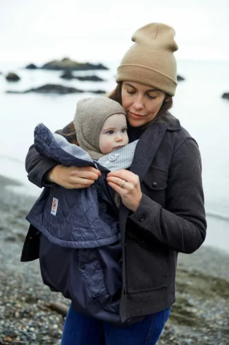 Ergobaby All Weather Hordozó takaró - Charcoal / Szürke