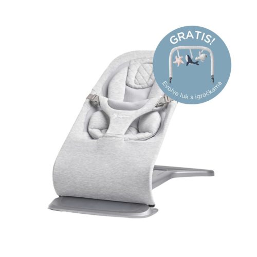 Ergobaby Evolve 3 in 1 Pihenőszék - Light Grey / Világos szürke