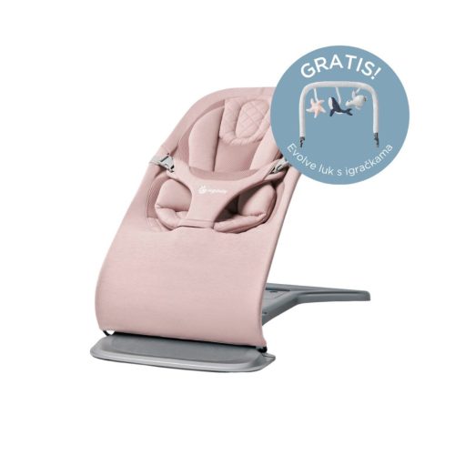 Ergobaby Evolve 3 in 1 Pihenőszék - Blush Pink / Rózsaszín