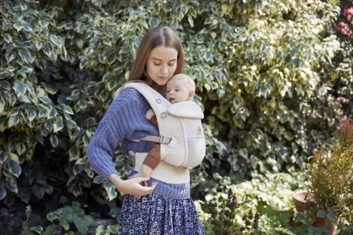 Ergobaby Adapt Soft Flex Mesh Hordozó: Natural Beige / Bézs