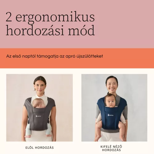 Ergobaby Embrace Hordozó: Soft Olive / Olivazöld
