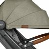 Ergobaby Metro+ Deluxe kompakt városi babakocsi Empire State Green / Zöld