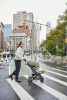 Ergobaby Metro+ Deluxe kompakt városi babakocsi Empire State Green / Zöld
