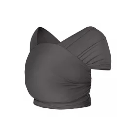   Ergobaby Aura Sustainable Knit Hordozókendő: Soft Black / Fekete