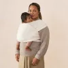 Ergobaby Aura Sustainable Knit Hordozókendő: Soft Black / Fekete