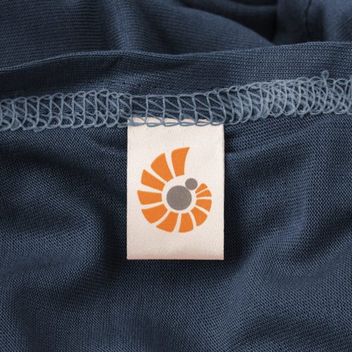 Ergobaby Aura Sustainable Knit Hordozókendő: Twilight Navy / Kék