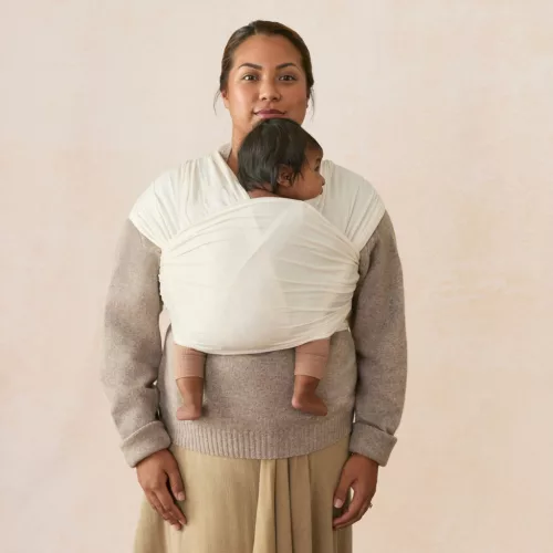 Ergobaby Aura Sustainable Knit Hordozókendő: Twilight Navy / Kék