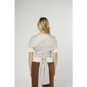   Ergobaby Aura Sustainable Mesh Hordozókendő: Soft Grey / Szürke